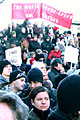 Protest rally at Norra bantorget