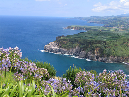 View on the northern coast