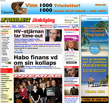 Aftonbladet's local site for Jönköping
